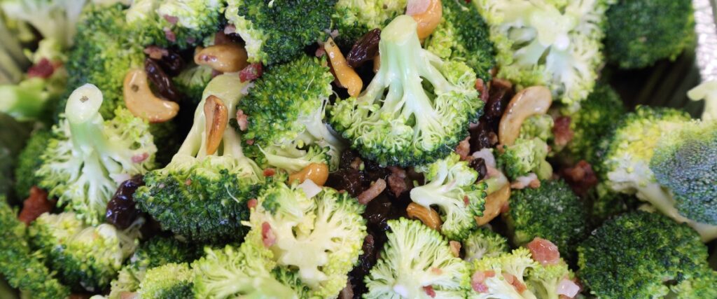 Keto Broccoli Cranberry Salad